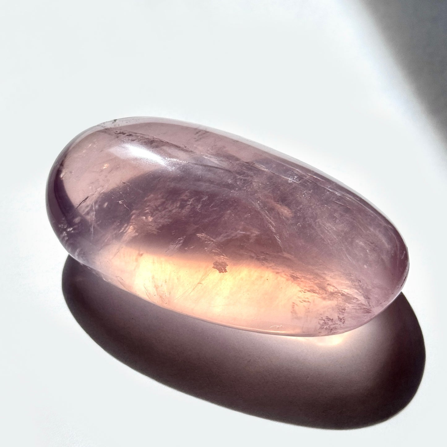 Star Rose Quartz Palm