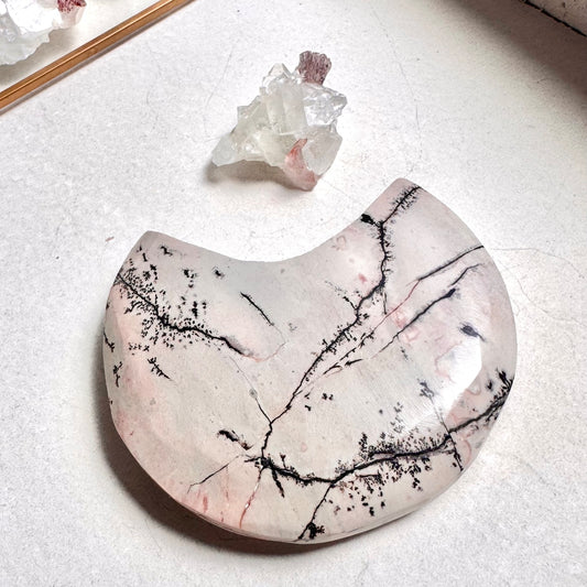 ピクチャージャスパー 三日月プレート