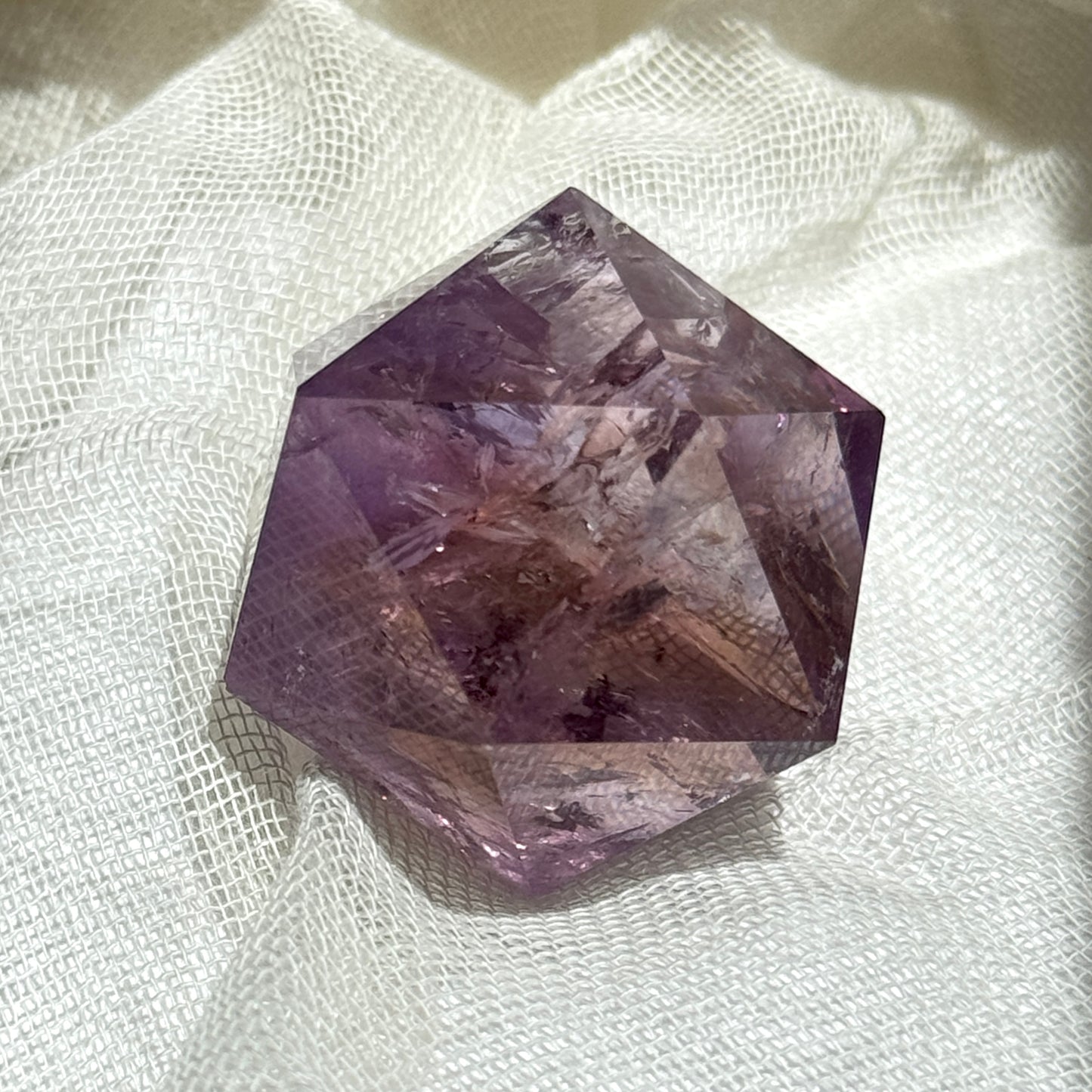 Ametrine Icosahedron | Polyhedron |