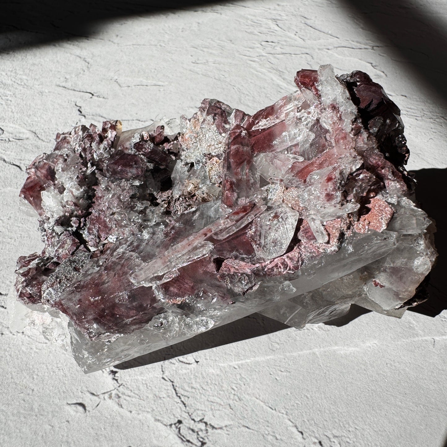 Pink Lemurian Quartz B367
