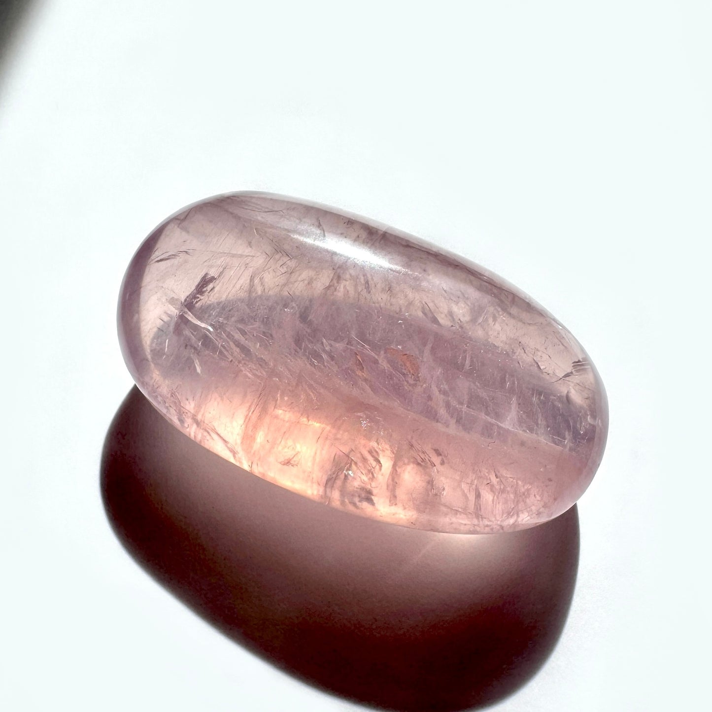 Star Rose Quartz Palm 16