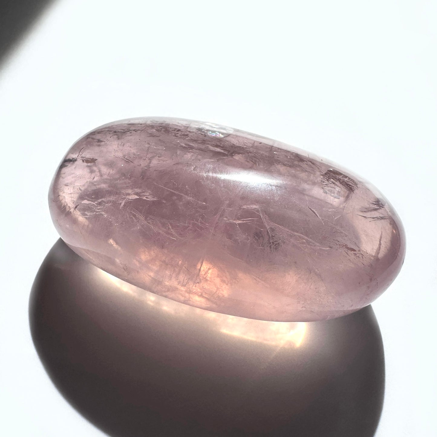 Star Rose Quartz Palm 16