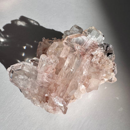 Pink Lemurian Farden Quartz j