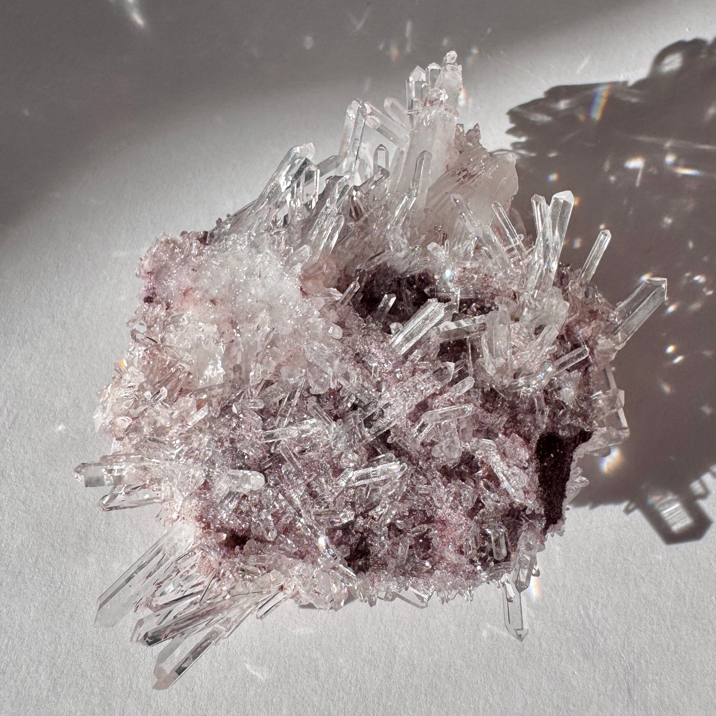 Pink Lemurian Needle Quartz C
