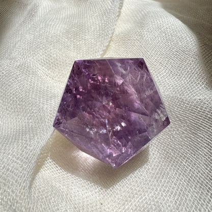 Ametrine 60-sided | Polyhedron
