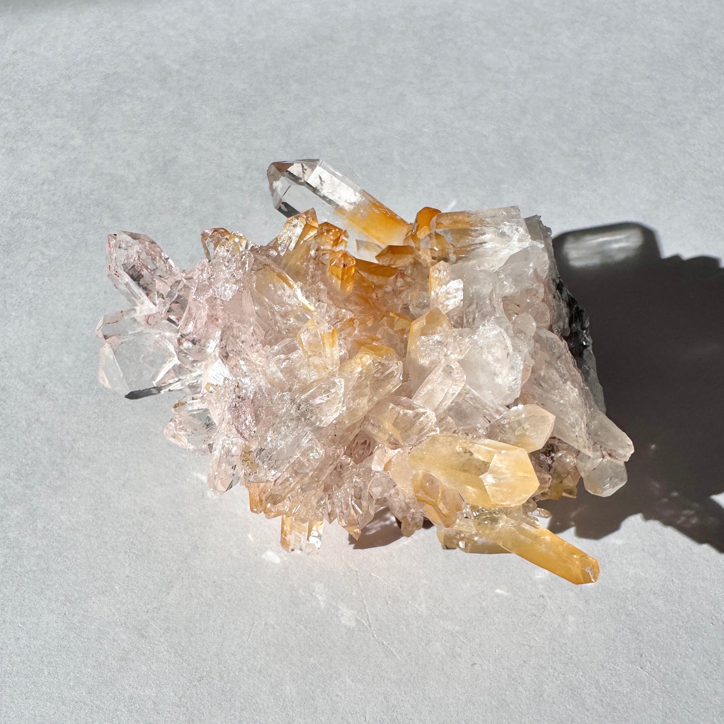 Pink Lemurian Mango Quartz