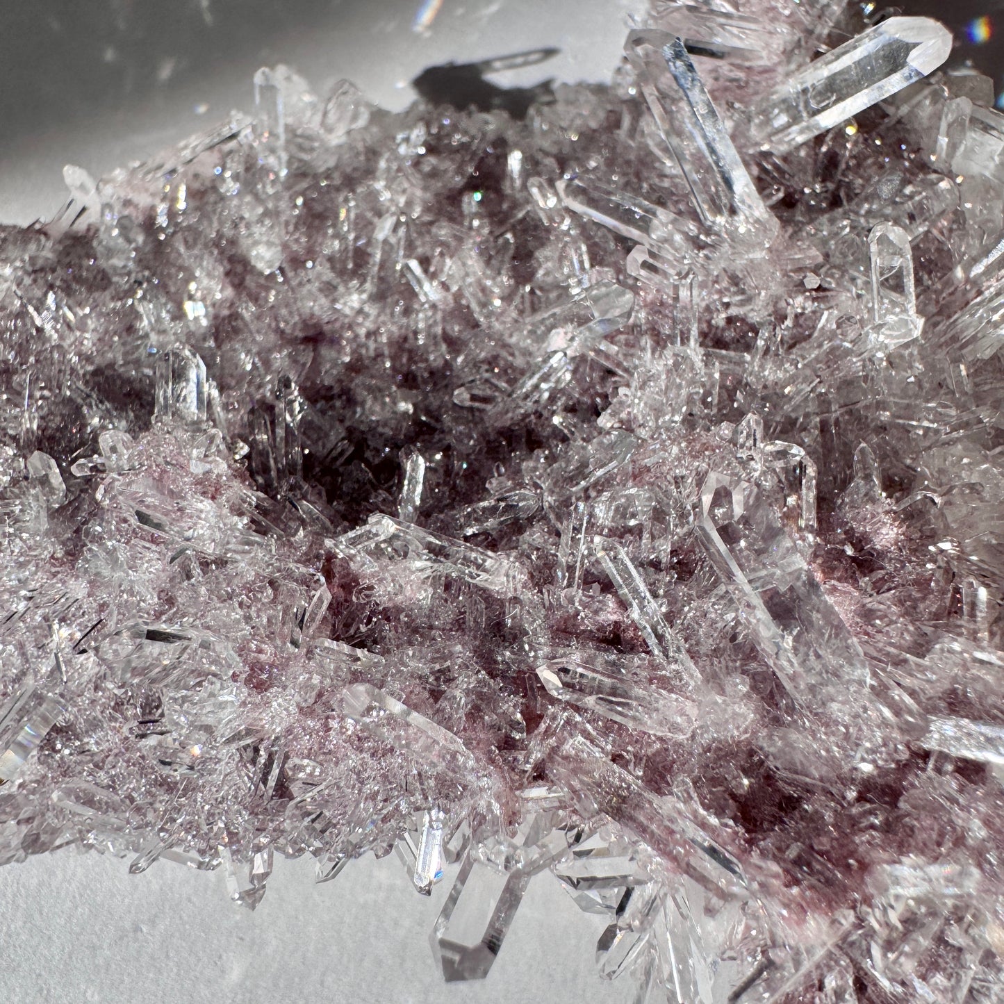 Pink Lemurian Needle Quartz C