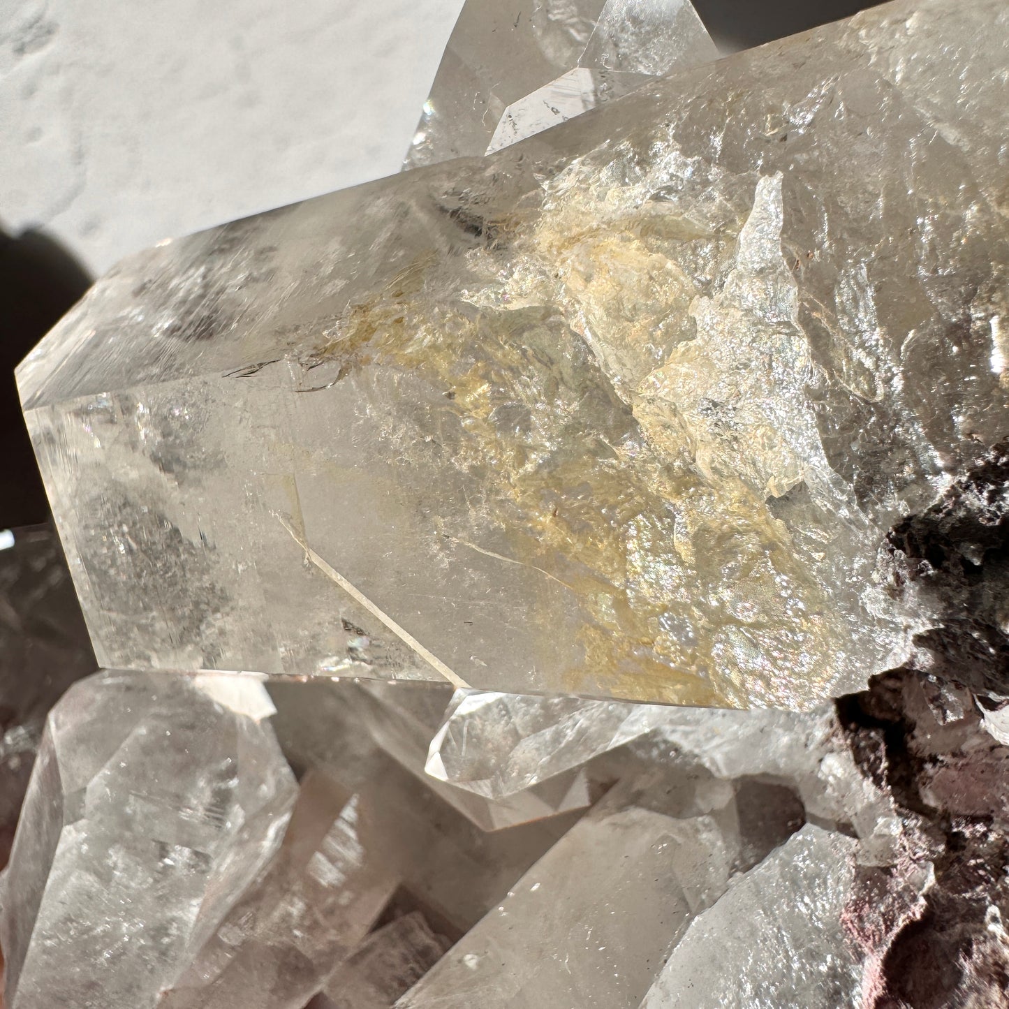 Pink Lemurian Quartz B367