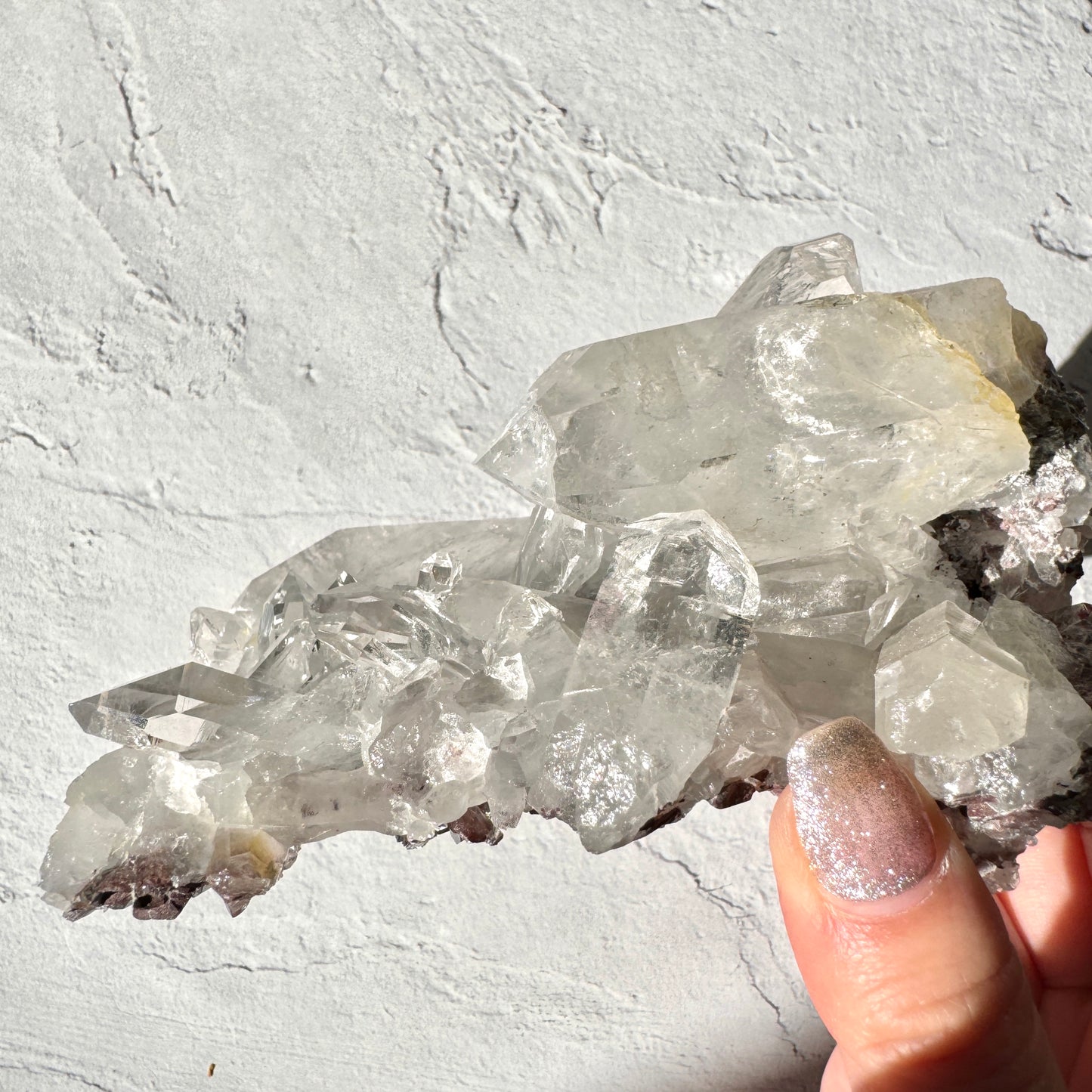 Pink Lemurian Quartz B367