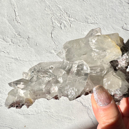 Pink Lemurian Quartz B367
