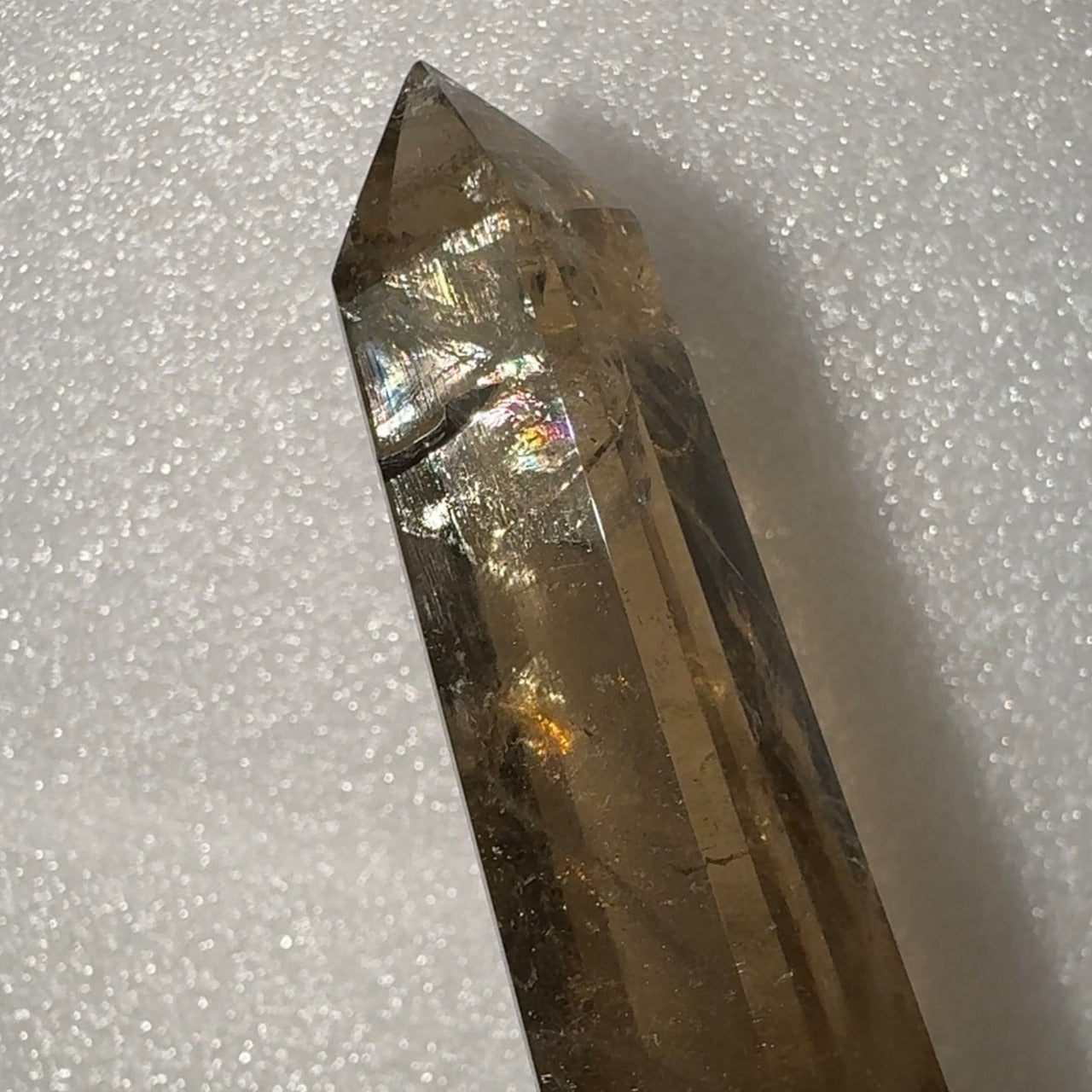 Rainbow Smoky Quartz Tower D
