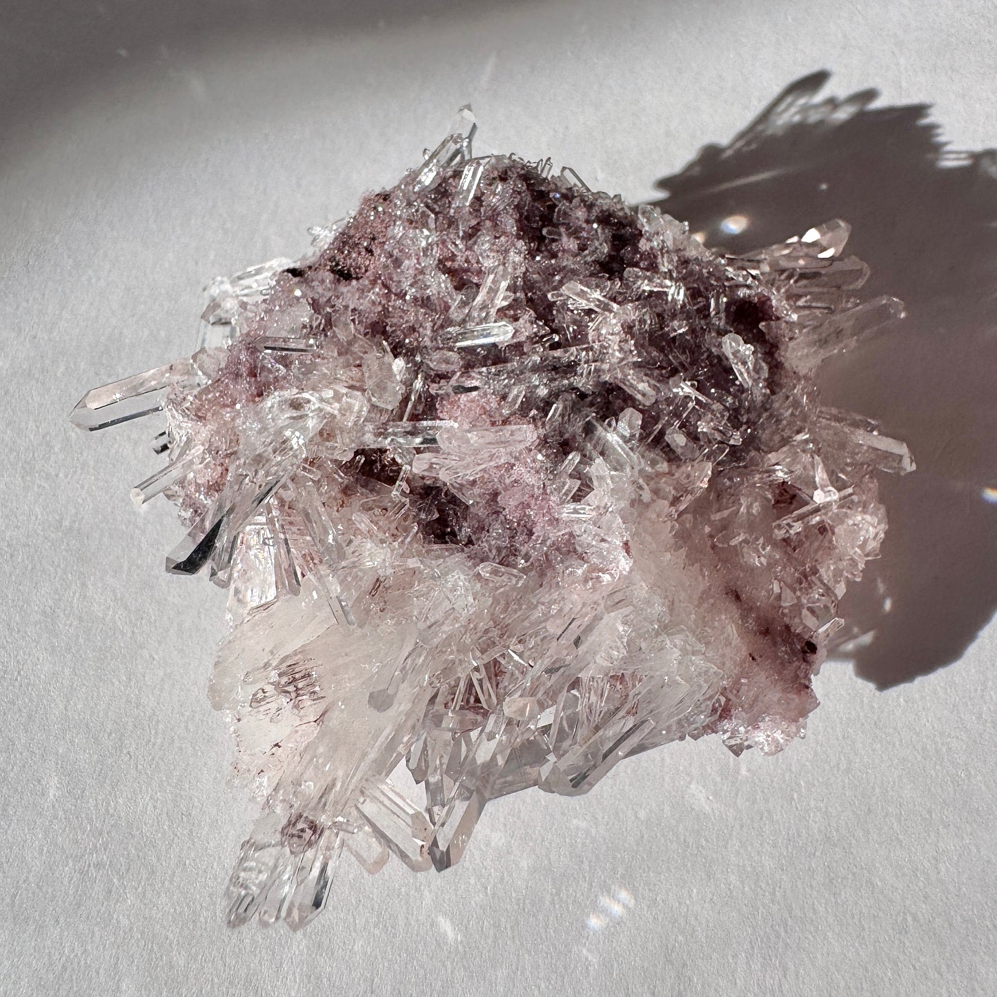 Pink Lemurian Needle Quartz C