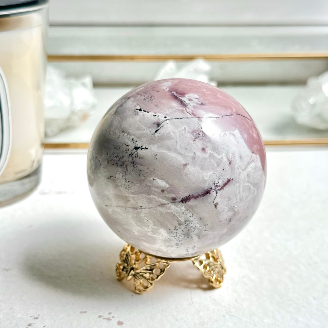 Picture Jasper Sphere A