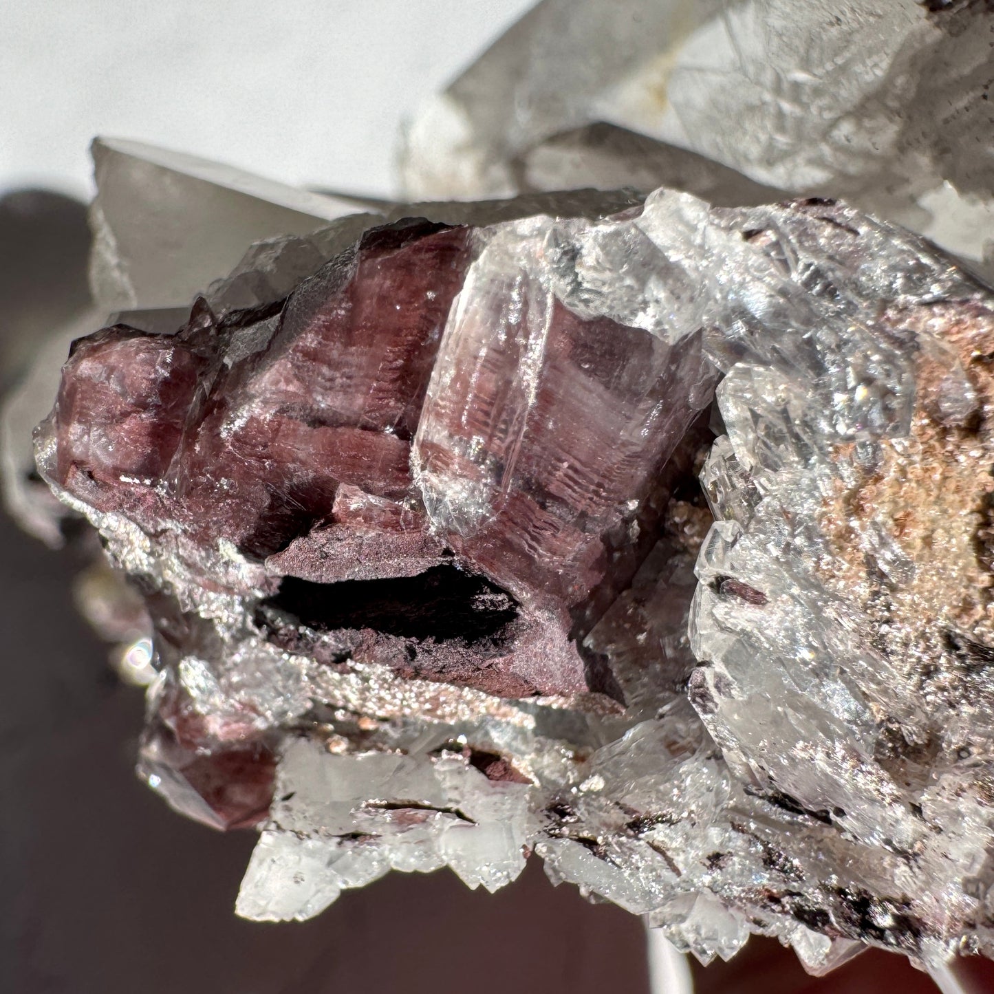 Pink Lemurian Quartz B367