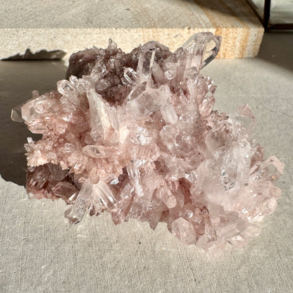 Rose pink Lemurian Quartz
