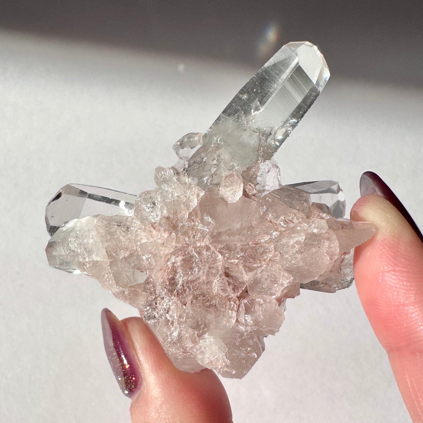 Pink Lemurian Quartz 7