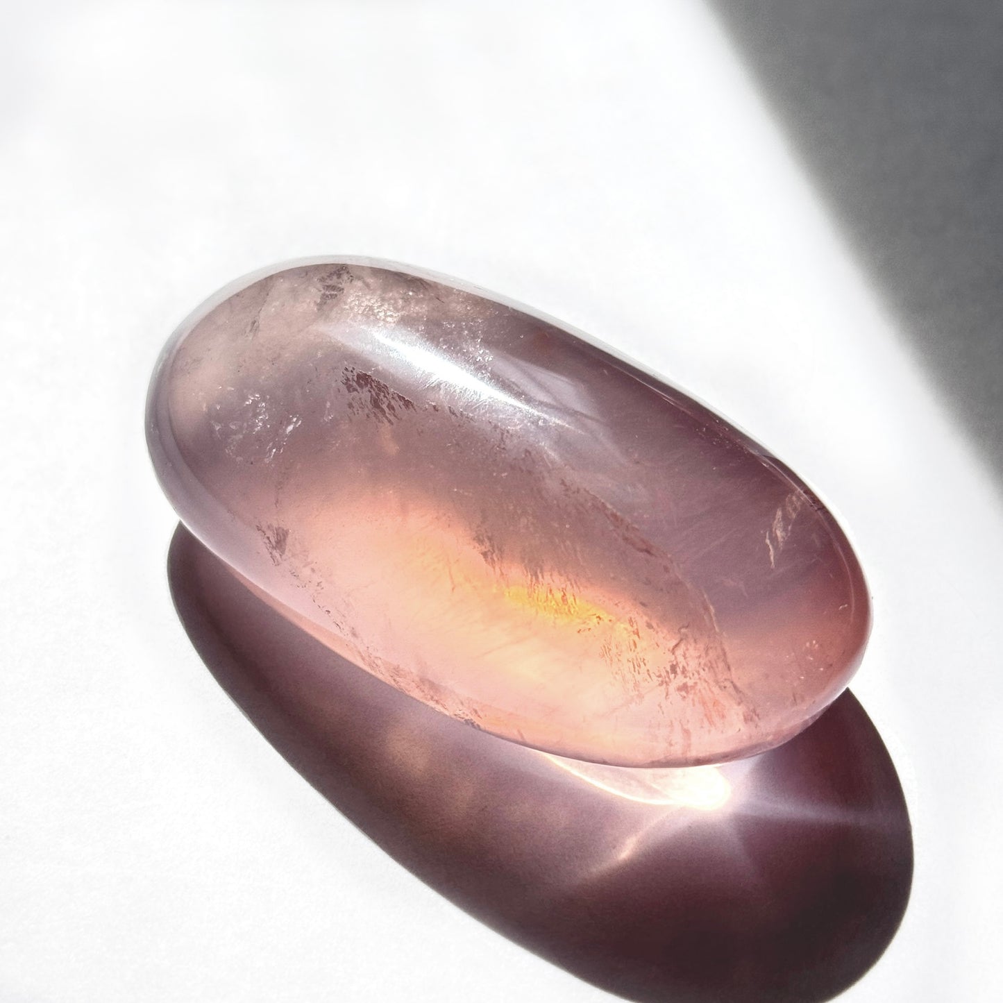 Star Rose Quartz Palm