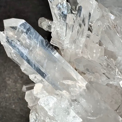 Blue Smoke Pink Lemurian Quartz F
