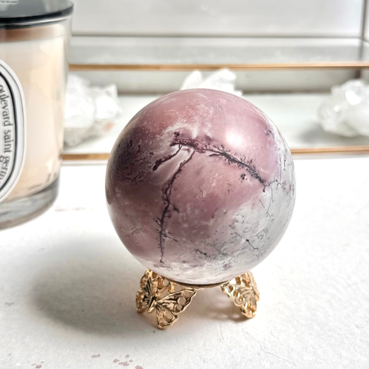 Picture Jasper Sphere A