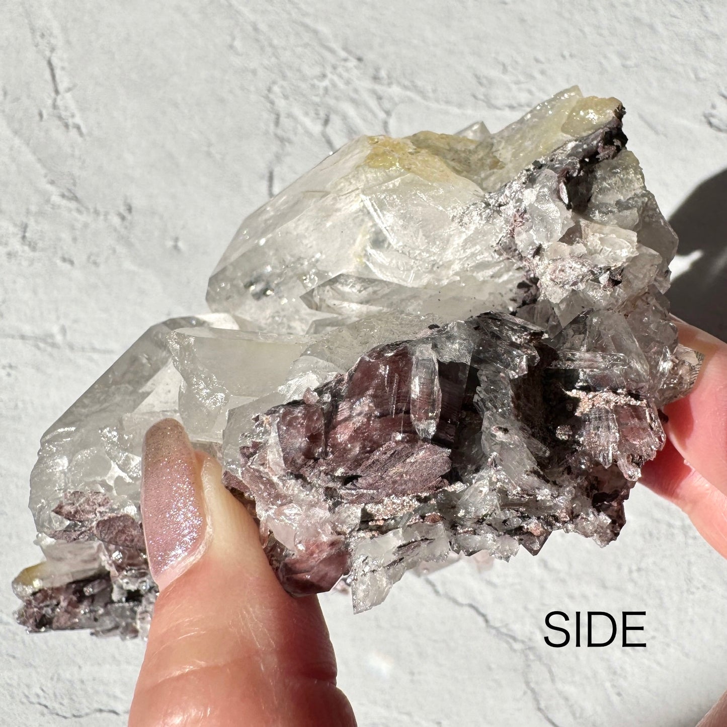 Pink Lemurian Quartz B367