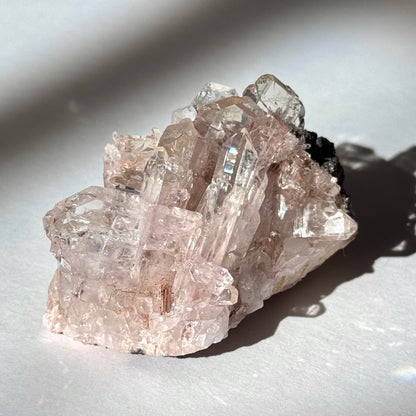 Pink Lemurian Farden Quartz j