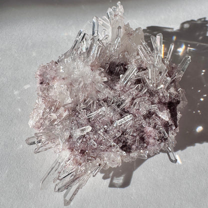 Pink Lemurian Needle Quartz C