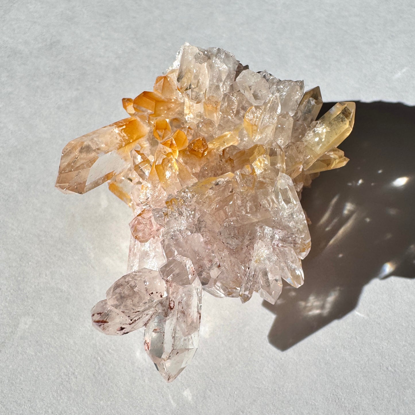 Pink Lemurian Mango Quartz