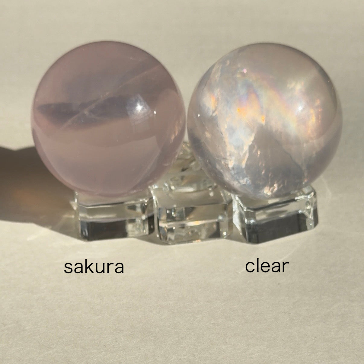 ローズクォーツスフィア sakura