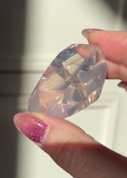 ローズクォーツ・フリーフォーム049