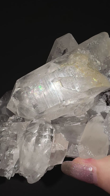 Pink Lemurian Quartz B367