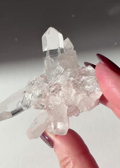 Pink Lemurian Quartz 7