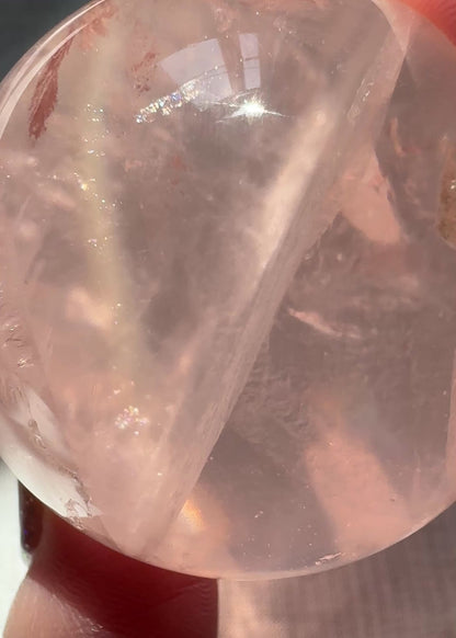 Brazilian Star Rose Quartz Sphere 47mm